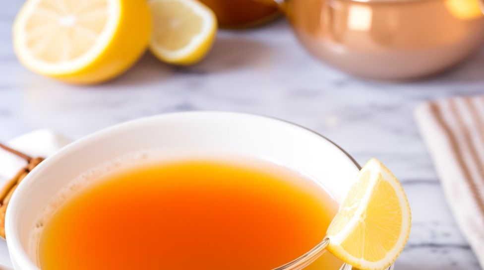 Ingredients for Hot Toddy with Tea - hot toddy recipe with tea 