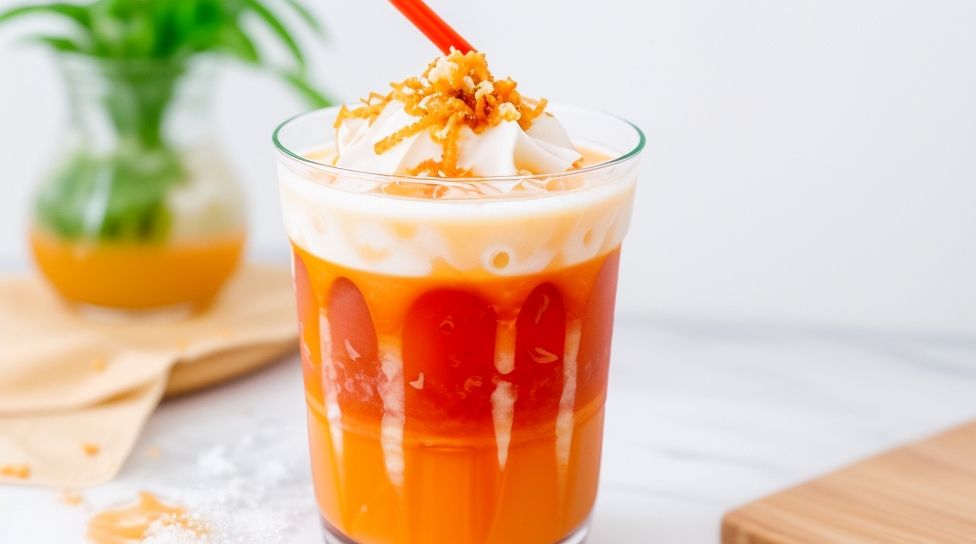 Steps to Make Thai Iced Tea - thai iced tea recipe 