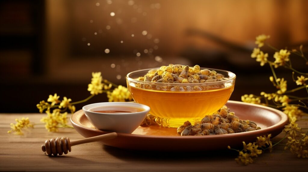 bee pollen tea recipe