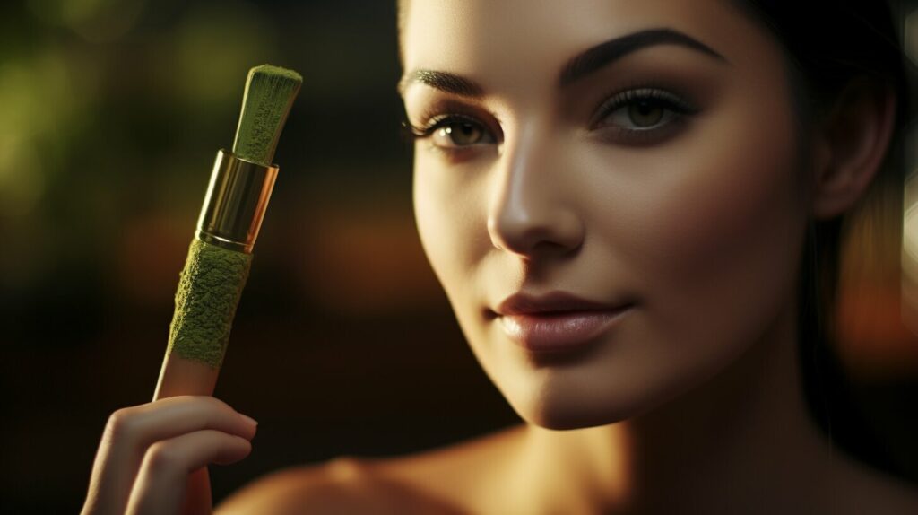 benefits of green tea mask stick