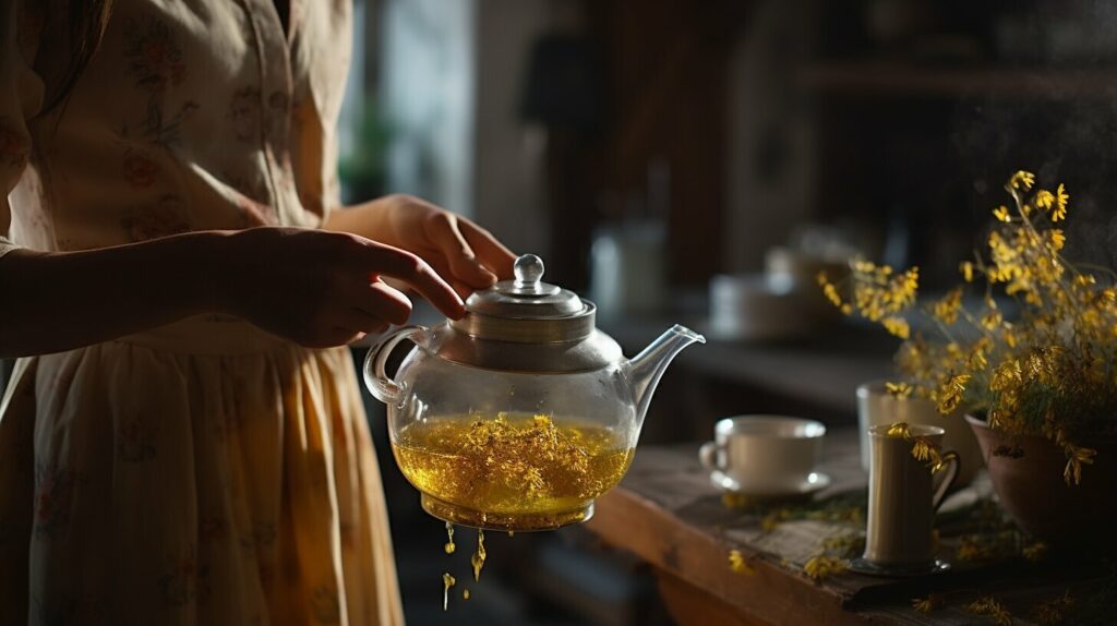 how to make goldenrod tea