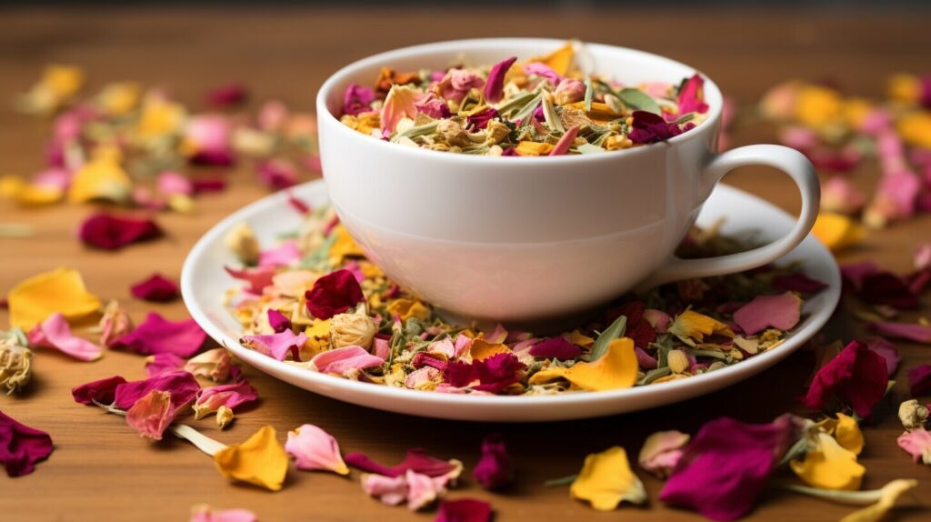 seven blossoms tea for digestion