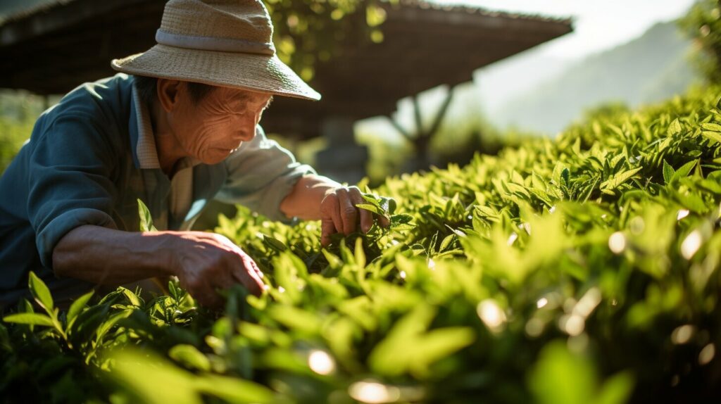 Oolong Tea Production Process