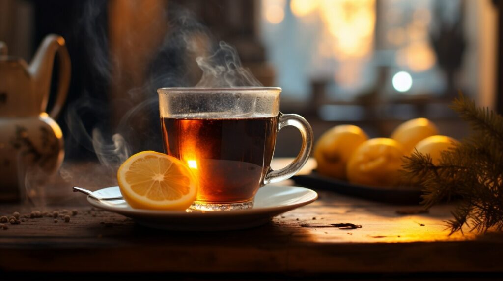 black tea with lemon benefits