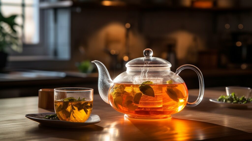 health benefits of peach oolong tea