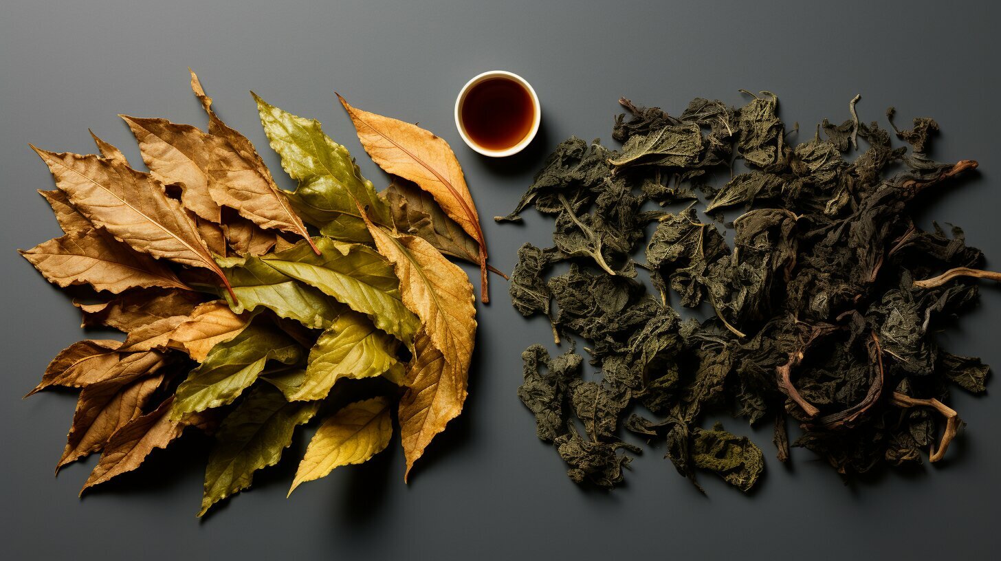 how is oolong tea different from black tea